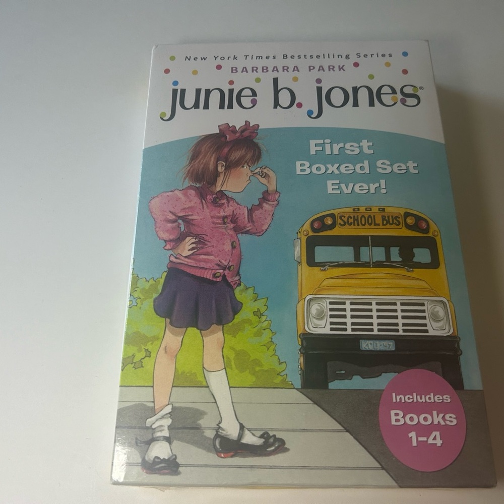 Junie B Jones first boxed set 1-4